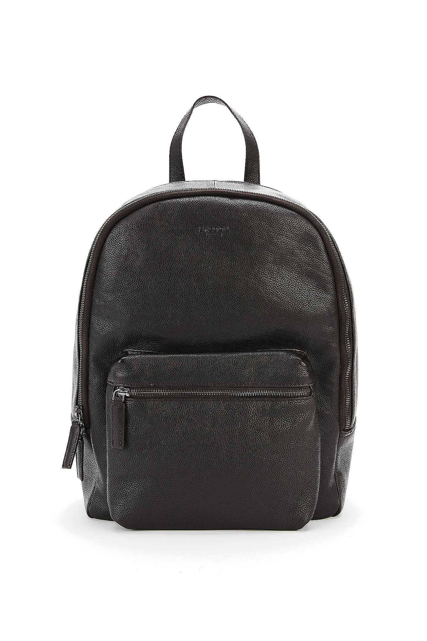 Leather backpack singapore on sale