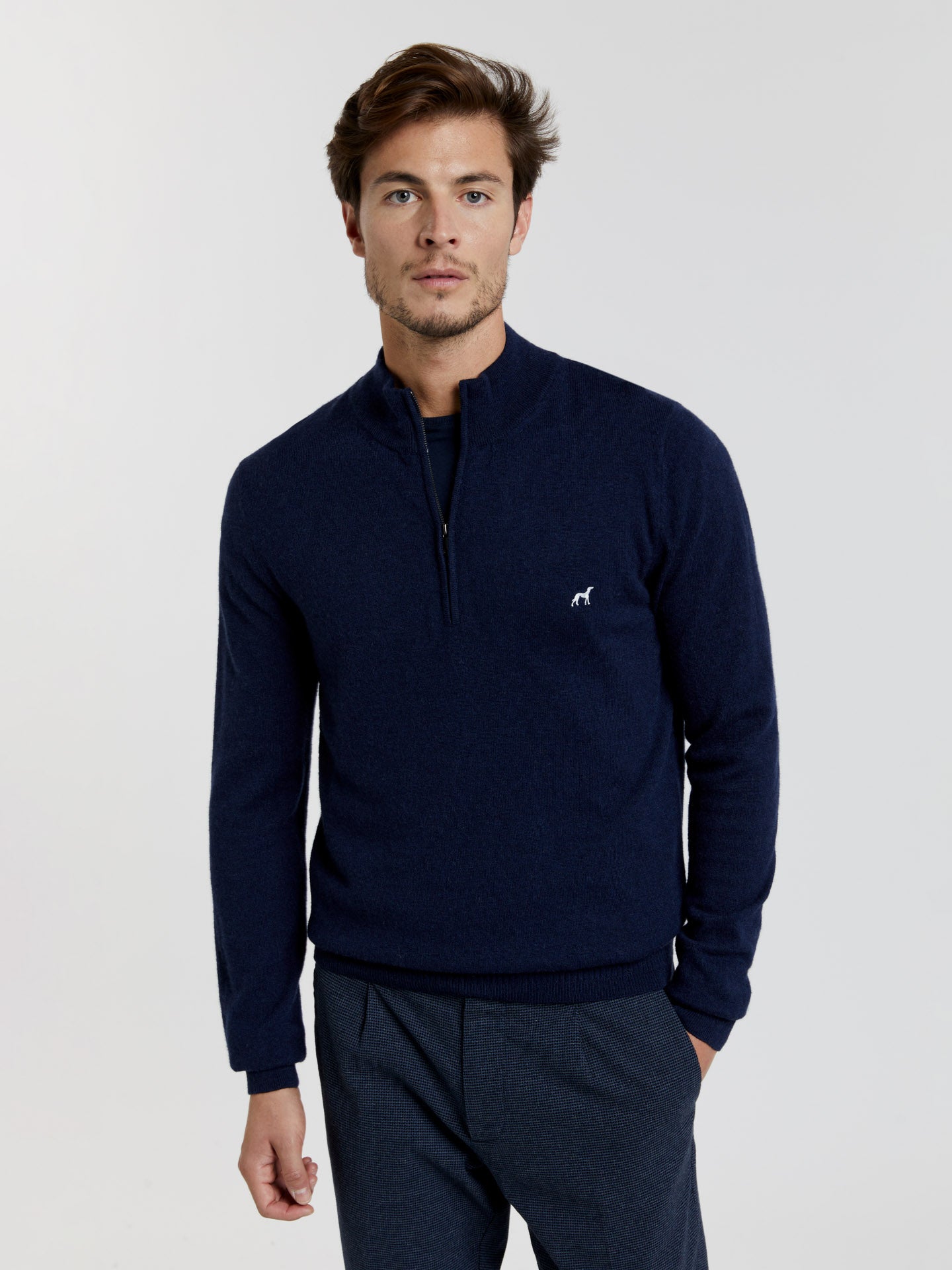 Half-zip sweater – Sacoor Brothers Singapore
