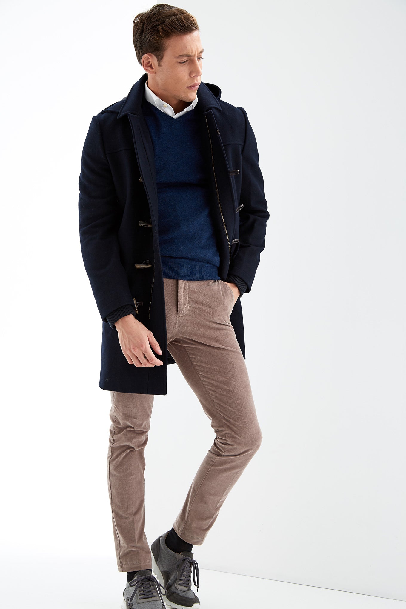 Men's Wool Overcoat – Sacoor Brothers Singapore