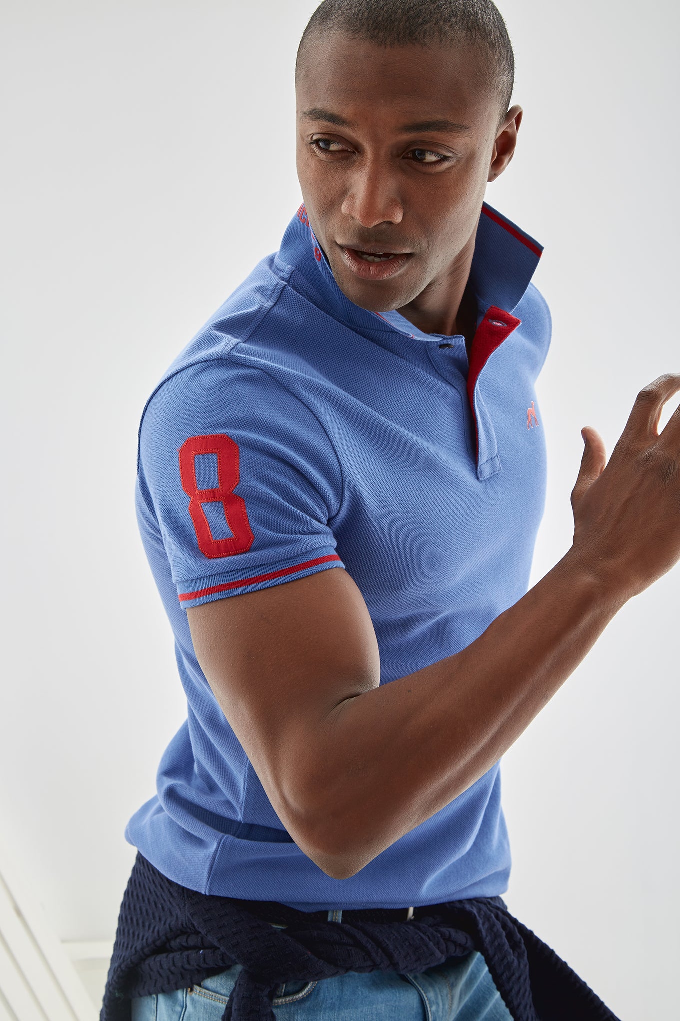 【定価39,600】TROPICAL CLOTH BIG POCKET POLO Men's Rugby Piquet Polo Shirt – Sacoor Brothers Singapore